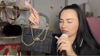 Asmr in Romana - Colecția de genți 😻 #triggers #tapping #scratching #asmrsounds #asmr #asmrvideo  