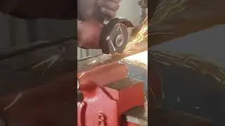 #itifitter Hand grinder and cutting M.S plate