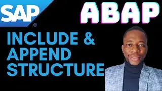 HOW TO CREATE APPEND AND INCLUDE STRUCTURE IN SAP ABAP | EVERYTHING COVERED