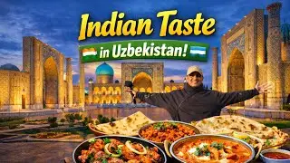 Indian Food in Samarkand?! 🇺🇿🍛 | Best Restaurant Review