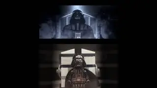 Lego Darth Vader Transformation Scene