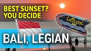 Bali beach sunset: Amazing views and vibes at Legian Beach