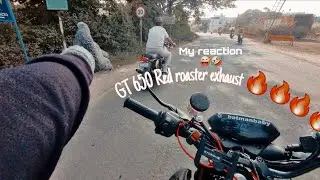GT 650 roadreactions my n160 👀💯 #gt650#n160#motovlog