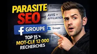 PARASITE SEO AVEC GROUPE FACEBOOK