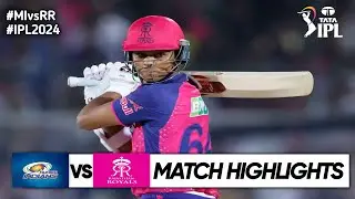 MI vs RR 38th Match IPL 2024 Highlights | IPL Highlights 2024 | MI vs RR Highlights 2024