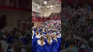 Cap Toss at ACHS Graduation 2023