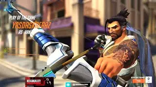 AGGRESSIVE HANZO PLAYS BY SUREFOUR! [ OVERWATCH 2 TOP 500 ]