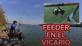 Feeder en el embalse del Vicario , probamos el carrete Sagarra al Feeder, Noviembre 2024