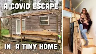 COZY 250 SQ FT TINY HOME in the Pacific Northwest | Tiny Home Tour