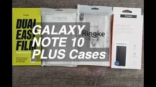 Best Slim Galaxy Note 10 Plus Case Round Up Review Ringke Spigen Screen Protector Unboxing Review