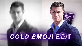CapCut | Trend Blue Emoji Edit Tutorial 🥶