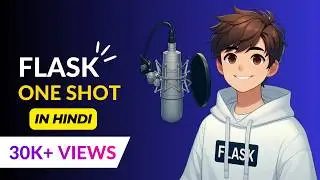 Flask in One Shot in Hindi🔥 | Complete Flask Tutorial in Hindi