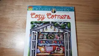 Пролистывание раскраски Cozy Corners от Creative Haven.