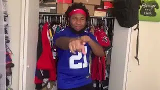 NEW YORK GIANTS VAPOR UNTOUCHABLE LIMITED PLAYER JERSEY - LANDON COLLINS 4K