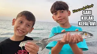 Çocuklarla Kefal Avımız | Yemli Kefal Avı |