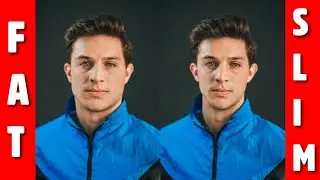 How to get slim face in Photoshop | Hamad Graphics l
