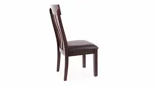 Haddigan Dark Brown Dining Upholstered Side Chair Set Of 2 from Signature Design by Ashley