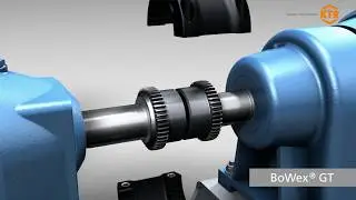 Bogenzahn-Kupplung BoWex&reg; GT