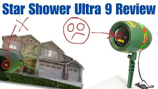 Star Shower Ultra 9 Review - The Best Outdoor Christmas Lights?