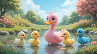 Five Little Ducks || Duck Club || Toddler Song || Rhymes Land