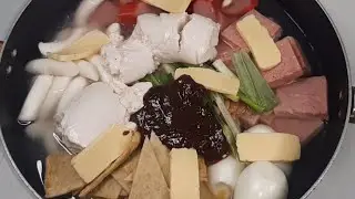 Budae Jjigae Korean Army base stew