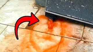Satisfying Car Radiator Deep Cleaning ASMR | Pressure Washing + Coolant Refill 🚗💦