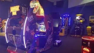 Jurassic Park Arcade | T-Rex Campaign vlog