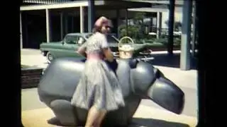 1959 Eastland Harper Woods Michigan Scenes - Home Movies