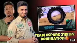 Team Xspark 12 kills Domination 🥵 scout Mavi secret Tx syedop On FiRE 🔥🚀