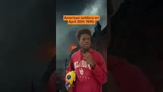 American soldiers on April 30th 1945 💀