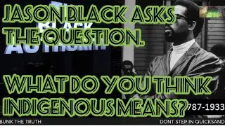 What do you think indigenous means?#indigenous #danecalloway #FBA #newblackmediaclips