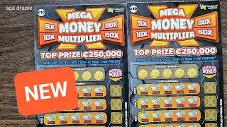 Udane WZNOWIENIE Zdrapki Irlandzkiej | NEW MEGA MONEY MULTIPLIER IRISH SCRATCH CARD