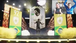 OMG WE COMPLETED PRIME ICON 92 SOCRATES SBC!! 😱- 90 RATED WALKOUT PACKED! FIFA 19 PACK OPENING