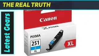 Canon CLI 251XL Cyan Ink Tank: The Best Genuine Ink for Vibrant Prints!
