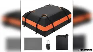 Car Rooftop Cargo Carrier Bag Waterproof Roof Rack Cargo Bag for All Cars withwithout Rack Waterpro