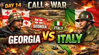 Call of War Day 14 &ndash; Georgia vs Italy 🇬🇪⚔️🇮🇹 | Total War in Europe