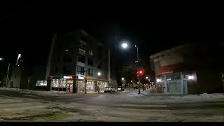PRE-SUNRISE ICE & SNOW WALK ❄️East from 22nd & South on South Street❄️Philadelphia PA ASMR [4K]