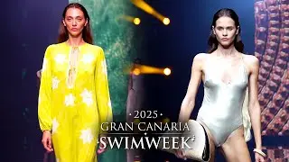 2025 GRAN CANARIA SWIMWEEK 👙 | 4K | #LINGERIE #bikini  #DAN WARD
