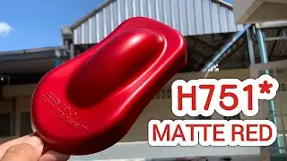 МАТОВЫЙ КРАСНЫЙ H751* от Samurai Paint