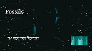 Jibon Cholche na ar soja pothe - fossils bangla lyrics video