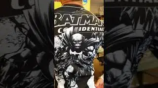 Fusion Fight Gear Batman Confidential Noir BJJ Rash Guard and spats set