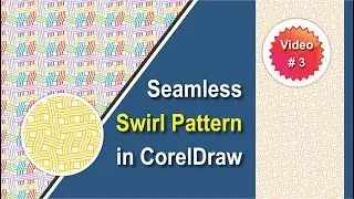 Seamless Swirl patterns in corel draw with cdtfb