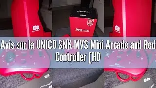 Avis sur la UNICO SNK MVS Mini Arcade and Red Controller [HDMI Cable Included], Preloaded with 45 Of