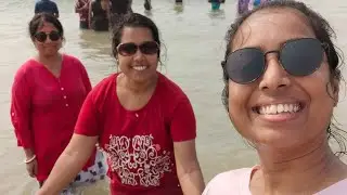 Puri te first din sea beach e gelam r Vetki thali khelam #subscribe #trending #banglavlog #viral