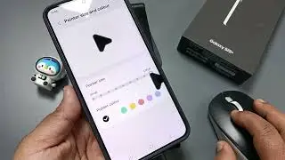 Samsung Galaxy S25/S25+/S25Ultra | How to Increase or Decrease Mouse Pointer Size on Samsung S25+