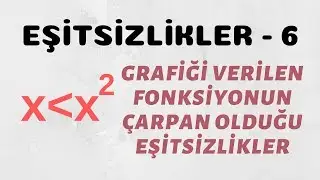 Eşitsizlikler - 6 (Grafiği Verilen Fonksiyonun Çarpan Olduğu Eşitsizlikler)