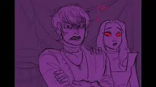 #the_arcana #Asra #Julian Asra hates Julian /the arcana /animatic