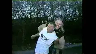 Lance Cade & Steve Bradley Brawl With Cody Hawk & Tony B - HWA TV 4/13/2002
