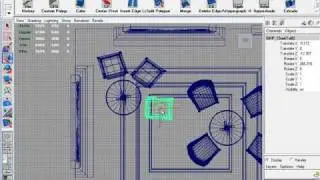Modeling Interior using Maya Part 3.4 - Arranging the Furniture and Carpet