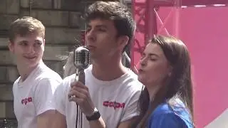 EDINBURGH FRINGE FESTIVAL 2016 - ROYAL MILE. EDINBURGH